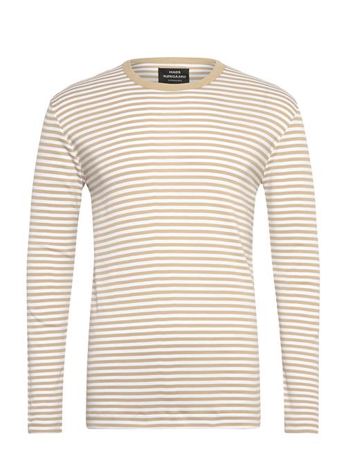 Se Duo Rib Tobias Tee Ls Mads Nørgaard Beige ved Booztlet