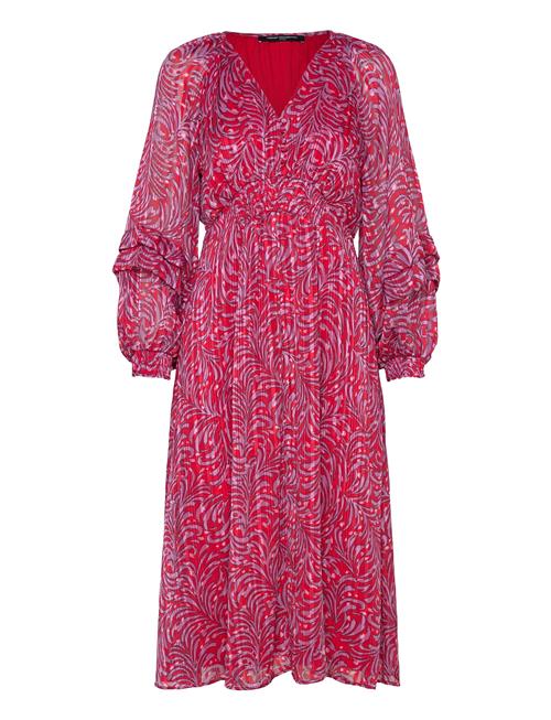 Amy Calista Midi Dress French Connection Red