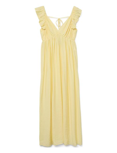 Vmmjosie Sl Ankle Frill Dress Wvn Ga Vero Moda Maternity Yellow