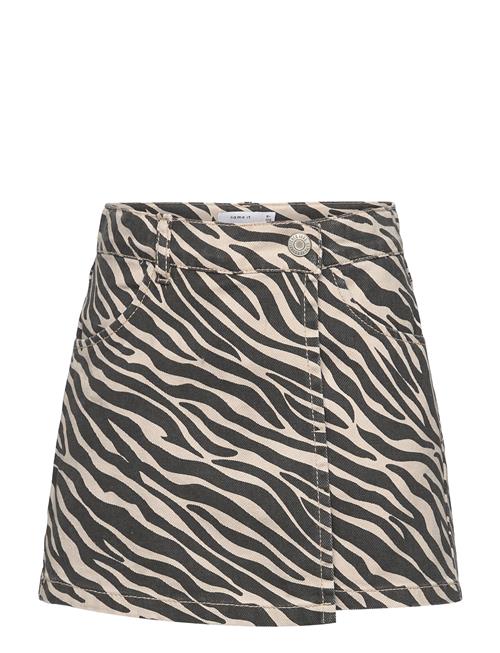 Nkfzebra Twill Skort 4003-Td D Name It Black