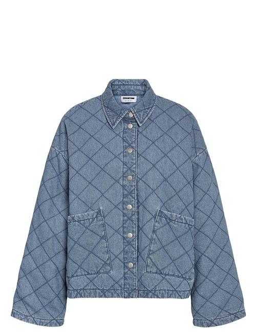 Nmclara Quilt Denim Jacket NOISY MAY Blue