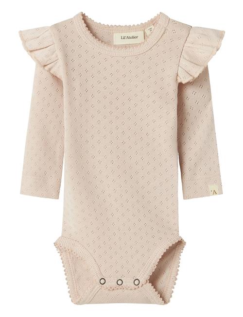 Nbfrachel Nin Ls Slim Body Lil Lil'Atelier Beige