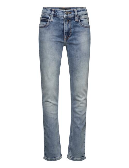 Zikry Trousers Slim Replay Basics Replay Blue