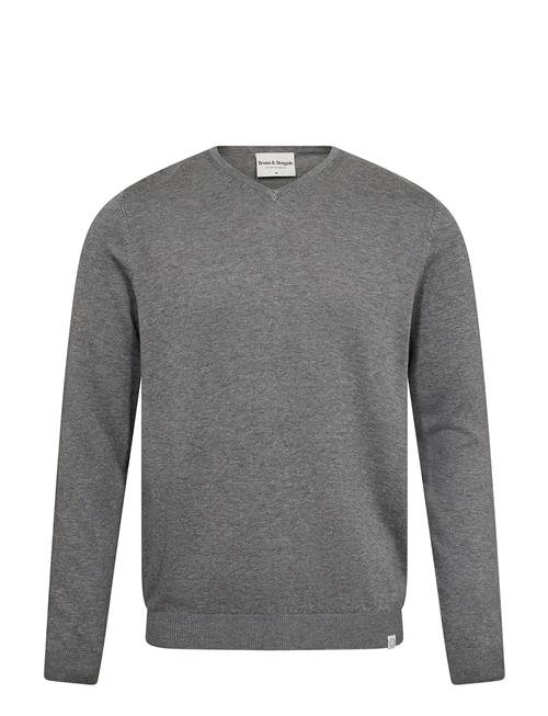 Bs Tefta Regular Fit Knitwear Bruun & Stengade Grey