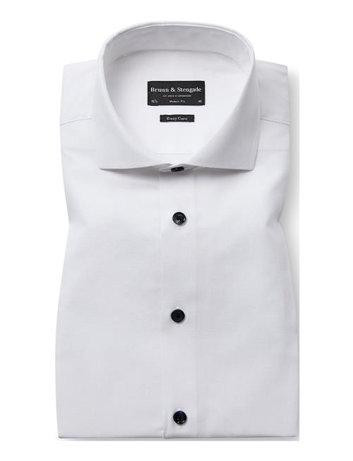 Bs Bautista Modern Fit Shirt Bruun & Stengade White