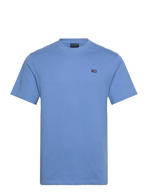 Classic Organic Cotton Logo Tee Lexington Clothing Blue