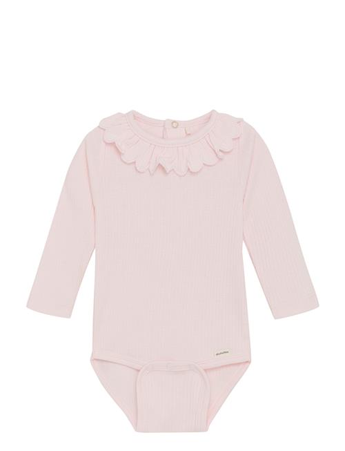 Body Ls Rib Minymo Pink