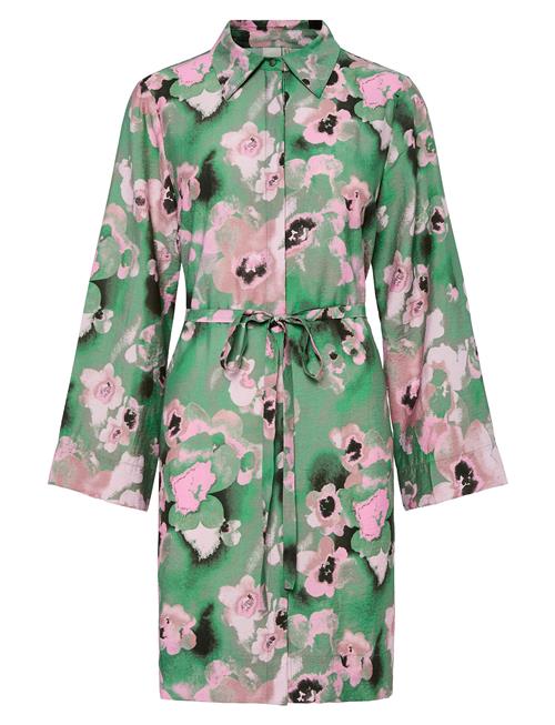 Yaswingy 7/8 Shirt Dress S. YAS Green