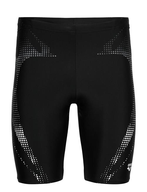 Men's Arena Spider Web Swim Jammer Black-White Arena Black