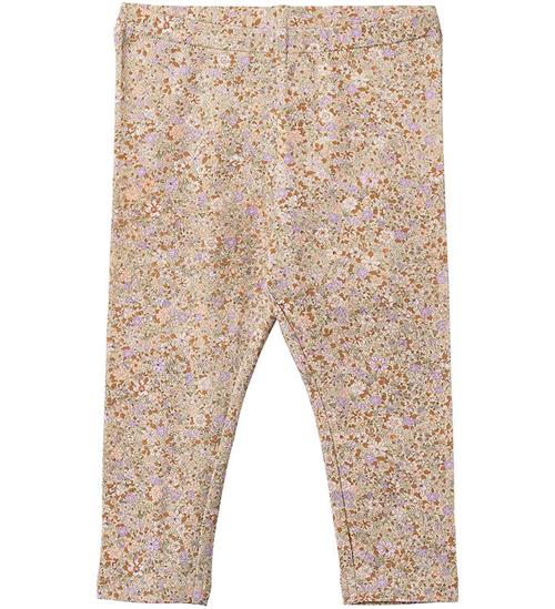 Wheat Leggings - Jules - Lilac Flower Meadow