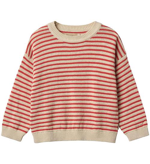 Wheat Bluse - Strik - Leise - Red Stripe