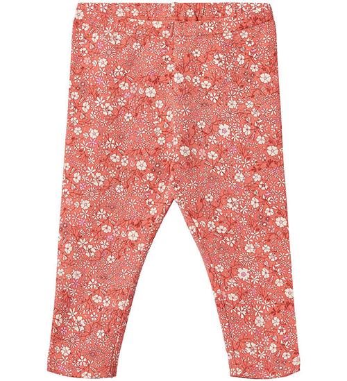 Wheat Leggings - Jules - Coral Flowers