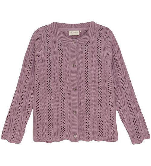 Minymo Knit Cardigan - Elderberry