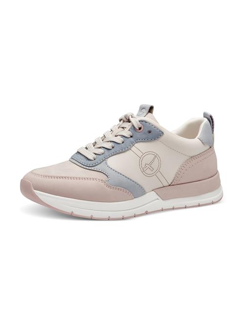 Tamaris Sneaker low  beige / røgblå / offwhite