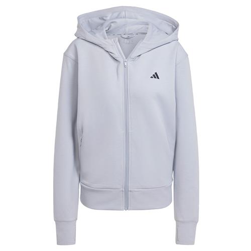 ADIDAS PERFORMANCE Sportssweatjakke  grå / sort