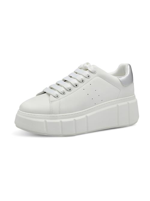 Tamaris Sneaker low  sølv / hvid