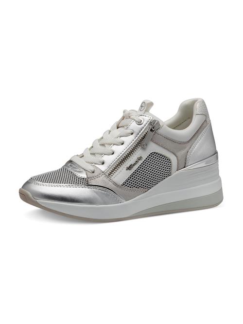 Tamaris Sneaker low  grå / taupe / sølv / hvid