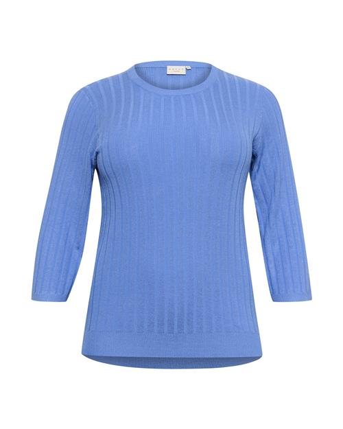 Se KAFFE CURVE Pullover 'Lizzy'  azur ved About You