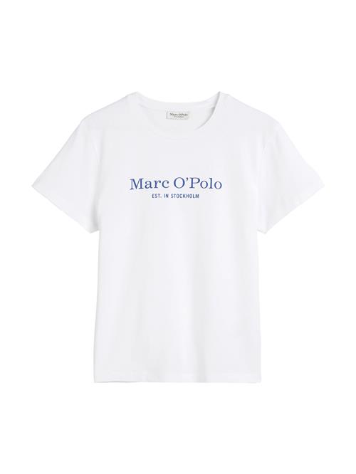 Marc O'Polo Shirts  blå / hvid