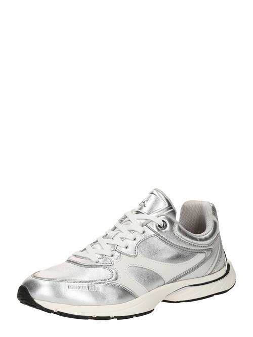 MICHAEL Michael Kors Sneaker low 'RILEY'  sølv / hvid