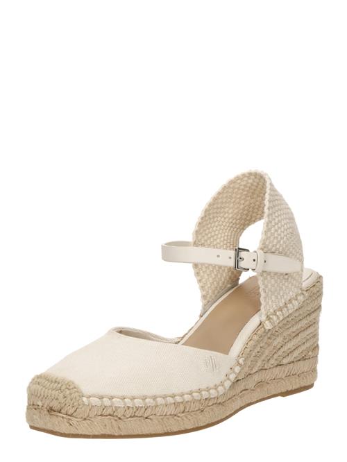 Lauren Ralph Lauren Slingpumps 'ROBBY'  hvid