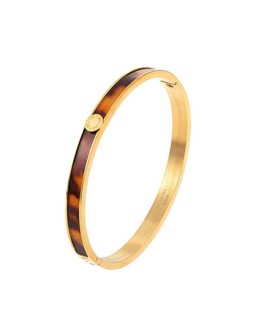 Se Palermo Bangle Gold By Jolima Brown ved Booztlet