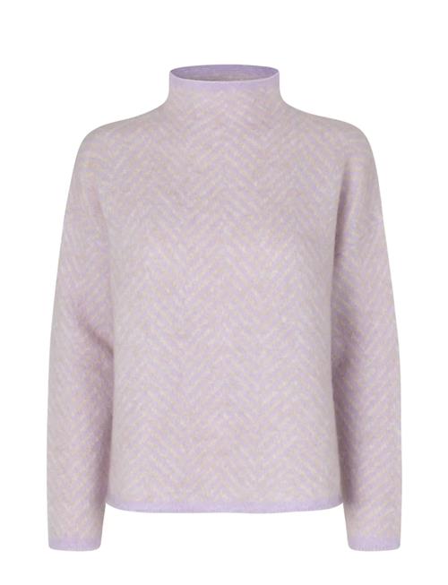 Herrin Knit New T-Neck Second Female Purple