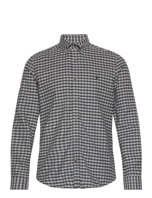 Flannel Check Shirt Morris Grey