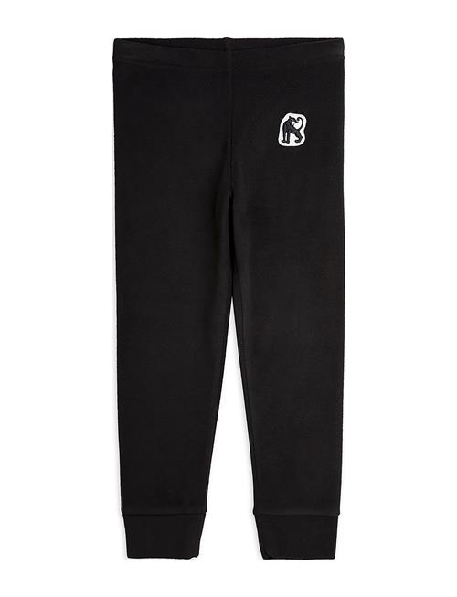 Microfleece Trousers Mini Rodini Black