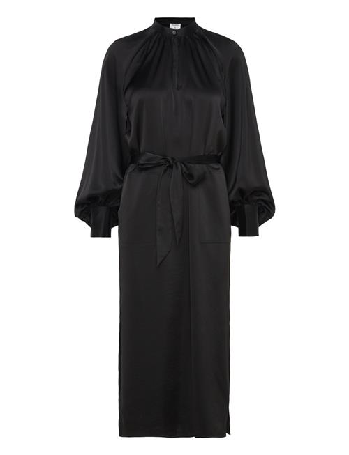 Belted Long Sleeve Dress Filippa K Black