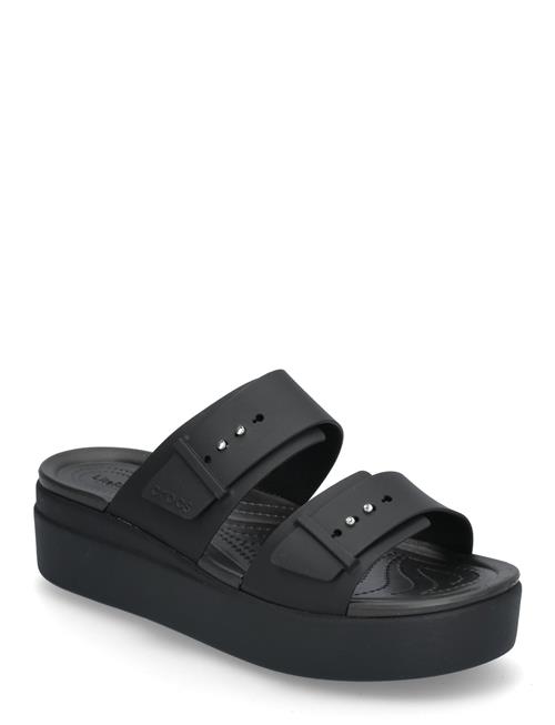 Brooklyn Buckle Lowwdg Crocs Black