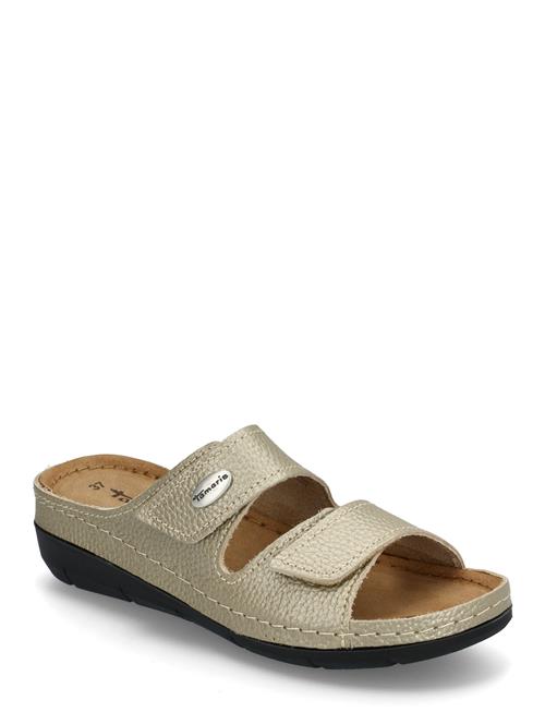 Women Slides Tamaris Beige