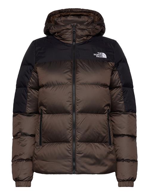 W Diablo Down Hoodie The North Face Brown