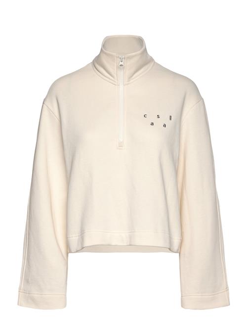 Comfy Half Zip Sweater Casall Beige