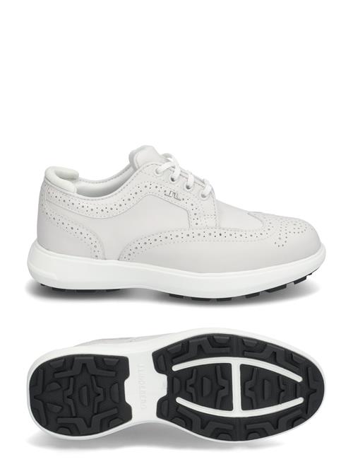 Fairway Brogue Golf Sneaker W J. Lindeberg White