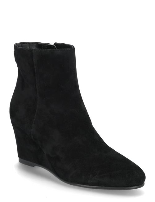 Sherry Suede Bootie Lauren Ralph Lauren Black