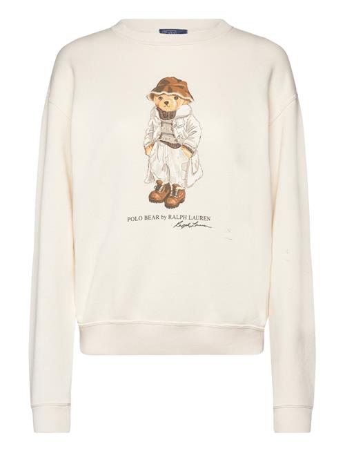 Polo Bear Fleece Crewneck Sweatshirt Polo Ralph Lauren Cream