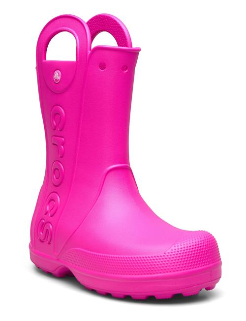 Handle It Rain Boot Crocs Pink