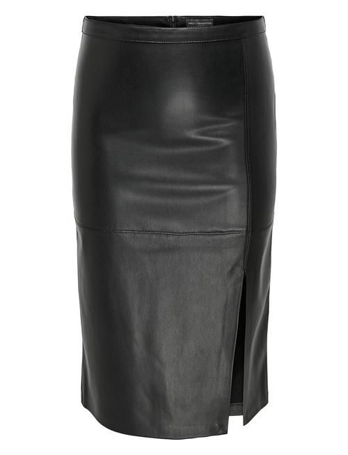 Carnewoline Faux Leather Skirt Otw ONLY Carmakoma Black