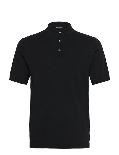 Polo S/S With Buttons Lindbergh Black