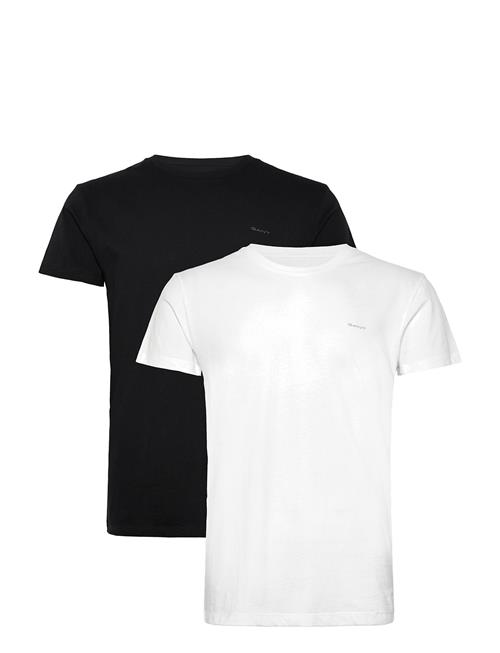 C-Neck T-Shirt 2-Pack GANT Black