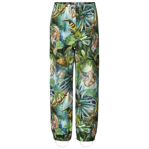 Molo Waits Rain Pants Jungle Life | Grønn | 92/98 cm