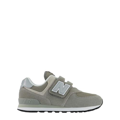 New Balance 574 Sneakere Med Velcrostrop Grå | Grå | 33 EU