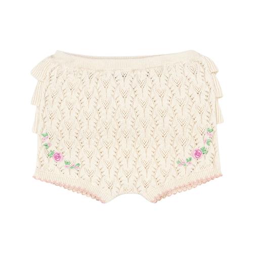 Konges Sløjd Rosier Strikkede Bloomers Cream Off White |  | 18 months