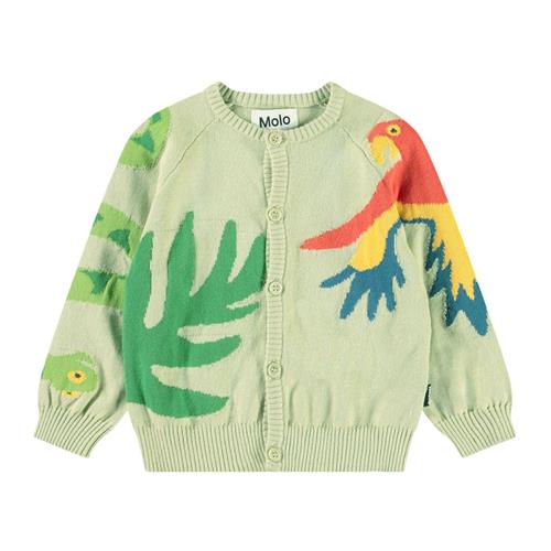 Molo Brody Cardigan Jungle Life 56 cm  Grøn  56 cm  Unisex
