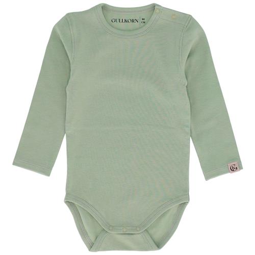 Gullkorn Design Villvette Baby Body Green Fog | Grønn | 68 cm