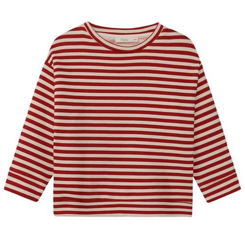 Fliink Alvin Sweatshirt POMPEIAN RED/ SANDSHELL | Rød | 6 years