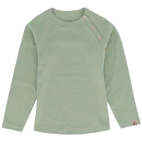 Gullkorn Design Villvette Sweater Green Fog | Grønn | 128 cm