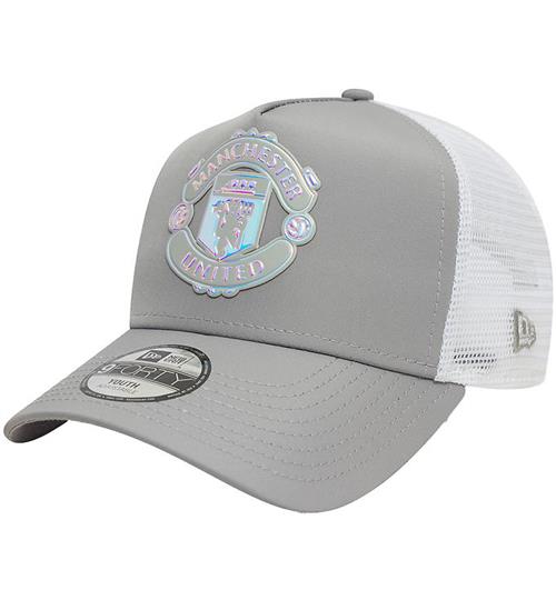 New Era Kasket - Trucker - Man Utd - Grå