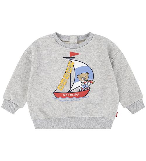 Levis Sweatshirt - Gray Heather/Sailor